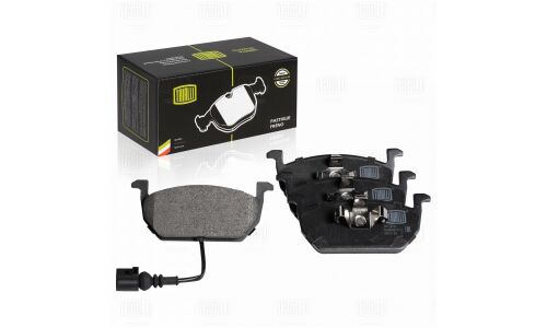 Колодки тормозные дисковые Trialli передние, комплект на ось (4 шт), арт. PF 1810