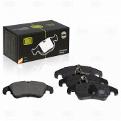 Колодки тормозные дисковые Trialli, передние, комплект на ось (4 шт), арт. PF 1812