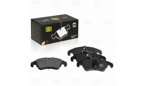 Колодки тормозные дисковые Trialli, передние, комплект на ось (4 шт), арт. PF 1812