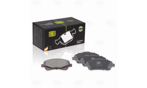 Колодки тормозные дисковые Trialli передние, комплект на ось (4 шт), арт. PF 1902