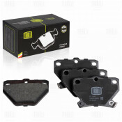 Колодки тормозные дисковые Trialli задние, комплект на ось (4 шт), арт. PF 1906