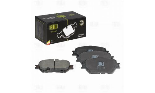 Колодки тормозные дисковые Trialli передние, комплект на ось (4 шт), арт. PF 1912