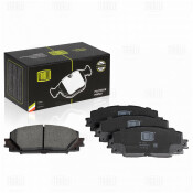 Колодки тормозные дисковые Trialli, передние, комплект на ось (4 шт), арт. PF 1925