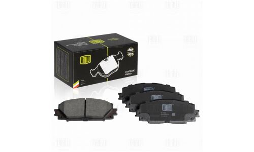 Колодки тормозные дисковые Trialli, передние, комплект на ось (4 шт), арт. PF 1925