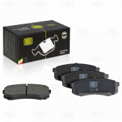 Колодки тормозные дисковые Trialli задние, комплект на ось (4 шт), арт. PF 1926