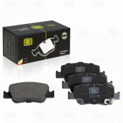 Колодки тормозные дисковые Trialli задние, комплект на ось (4 шт), арт. PF 1928