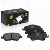 Колодки тормозные дисковые Trialli, передние, комплект на ось (4 шт), арт. PF 1930