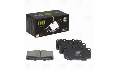 Колодки тормозные дисковые Trialli передние, комплект на ось (4 шт), арт. PF 1935