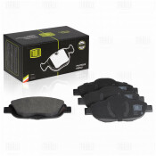 Колодки тормозные дисковые Trialli, передние, комплект на ось (4 шт), арт. PF 2001