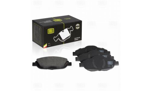 Колодки тормозные дисковые Trialli, передние, комплект на ось (4 шт), арт. PF 2001