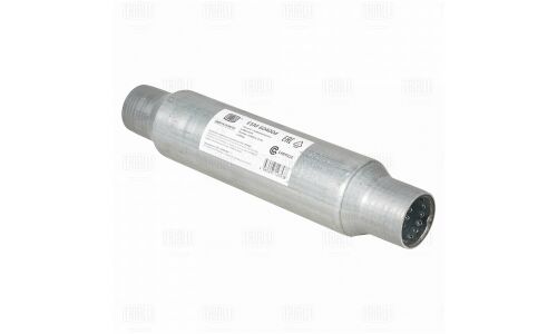 Стронгер Trialli, Ø83/60, длина 400мм, алюминизированная сталь, арт. ESM 60400d