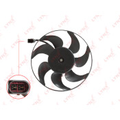 Вентилятор охлаждения радиатора LYNXauto, арт. RF-1510