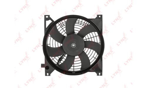 Вентилятор охлаждения радиатора LYNXauto, с кожухом, для Lada Granta 2190-92 / Kalina 2194, арт. RF-1602