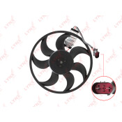 Вентилятор охлаждения радиатора LYNXauto, арт. RF-1608