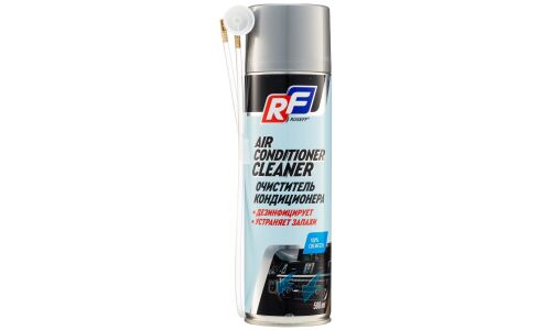 Очиститель-нейтрализатор запаха кондиционера Ruseff Air Conditioner Cleaner, с антибактериальным эффектом, аэрозоль 500мл (+трубка-удлинитель), арт. 18443N