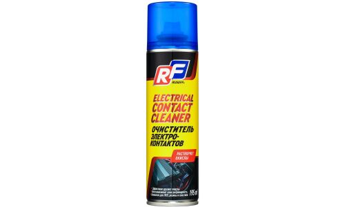 Очиститель электрических контактов Ruseff Electrical Contact Cleaner, восстанваливает проводимость и убирает искрение, аэрозоль 195мл, арт. 16523N