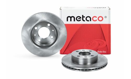 Диск тормозной вентилируемый | перед METACO, арт. 3050-100