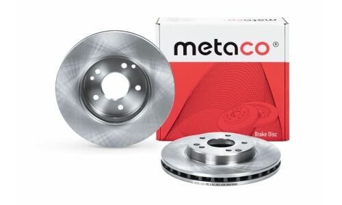 Диск тормозной вентилируемый | перед METACO, арт. 3050-068