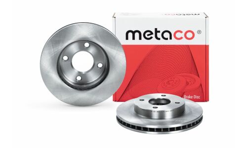 Диск тормозной Metaco, передний, арт. 3050-346