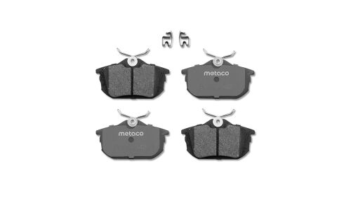 Колодки тормозные дисковые | зад METACO, арт. 3010-042