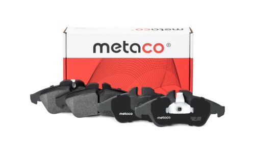 Колодки тормозные дисковые | перед METACO, арт. 3000-040