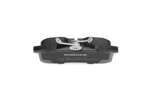 Колодки тормозные дисковые Metaco, задние, комплект на ось (4 шт), арт. 3010-028