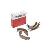 Колодки тормозные барабанные | зад METACO, арт. 3020-018
