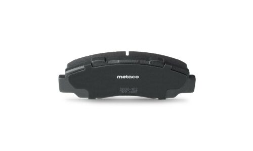Колодки тормозные дисковые | перед METACO, арт. 3000-102