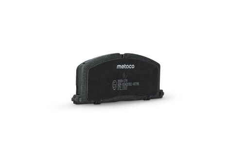 Колодки тормозные дисковые Metaco, передние, комплект на ось (4 шт), арт. 3000-179