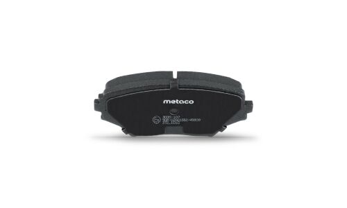 Колодки тормозные дисковые Metaco, передние, комплект на ось (4 шт), арт. 3000-107