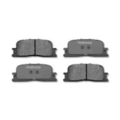 Колодки тормозные дисковые Metaco, задние, комплект на ось (4 шт), арт. 3010-056