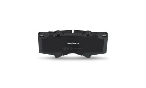 Колодки тормозные дисковые Metaco, передние, комплект на ось (4 шт), арт. 3000-021