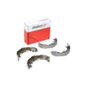Колодки ручного тормоза к-кт METACO, арт. 3030-021