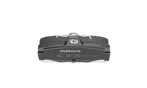 Колодки тормозные дисковые Metaco, задние, комплект на ось (4 шт), арт. 3010-039