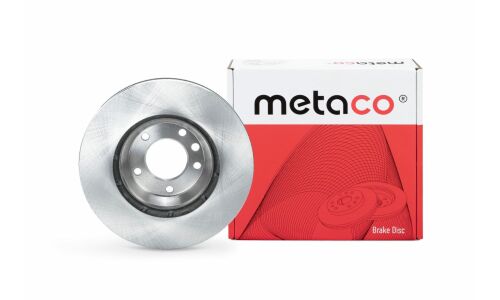 Диск тормозной Metaco, передний, правый, 1 шт, арт. 3090-002R