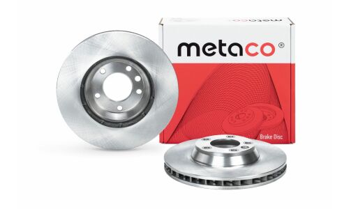 Диск тормозной Metaco, передний, правый, 1 шт, арт. 3090-002R