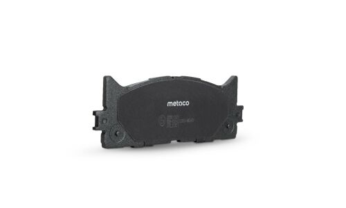 Колодки тормозные дисковые Metaco, передние, комплект на ось (4 шт), арт. 3000-025