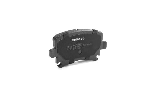 Колодки тормозные дисковые Metaco, задние, комплект на ось (4 шт), арт. 3010-022