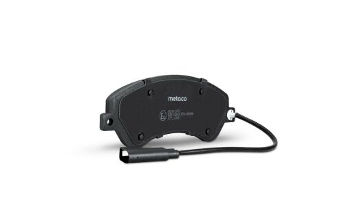 Колодки тормозные дисковые Metaco, передние, комплект на ось (4 шт), арт. 3000-070
