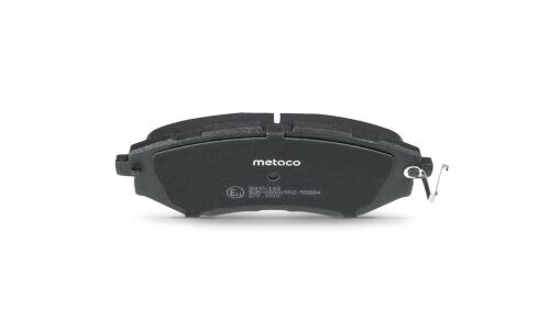 Колодки тормозные дисковые Metaco, передние, комплект на ось (4 шт), арт. 3000-193