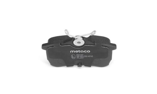 Колодки тормозные дисковые Metaco, задние, комплект на ось (4 шт), арт. 3010-047