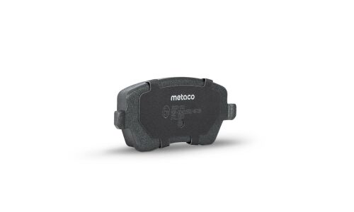 Колодки тормозные дисковые Metaco, передние, комплект на ось (4 шт), арт. 3000-151