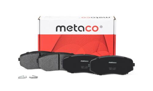 Колодки тормозные дисковые | перед METACO, арт. 3000-068