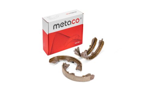 Колодки барабанные ручного тормоза к-кт METACO, арт. 3030-037