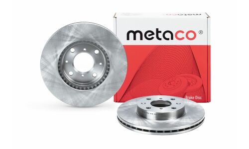 Диск тормозной вентилируемый | перед METACO, арт. 3050-143