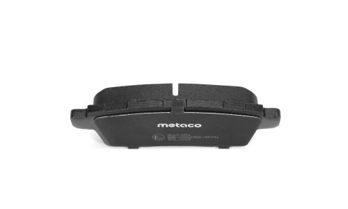 Колодки тормозные дисковые Metaco, задние, комплект на ось (4 шт), арт. 3010-054