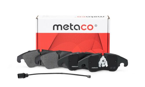 Колодки тормозные дисковые | перед METACO, арт. 3000-066