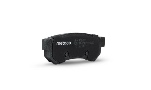 Колодки тормозные дисковые Metaco, задние, комплект на ось (4 шт), арт. 3010-012
