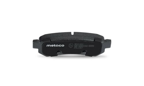 Колодки тормозные дисковые Metaco, задние, комплект на ось (4 шт), арт. 3010-012