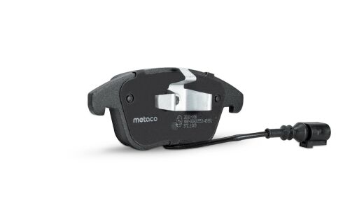 Колодки тормозные дисковые Metaco, передние, комплект на ось (4 шт), арт. 3000-056